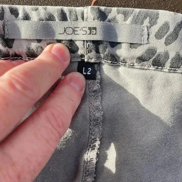Joes Jeans gray leopard print jeggings size L2 - Picture 4 of 7